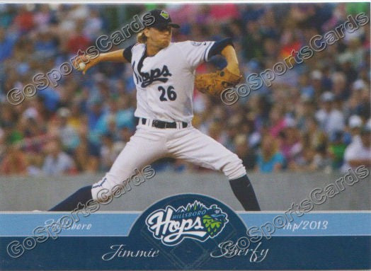 2013 Hillsboro Hops Jimmie Sherfy