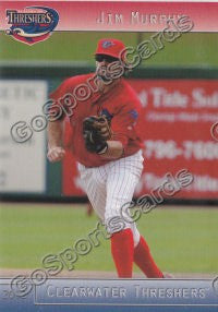2012 Clearwater Threshers Jim Murphy