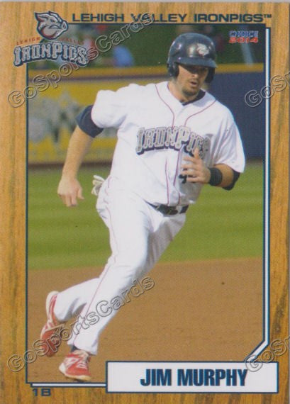2014 Lehigh Valley IronPigs 2nd Jim Murphy