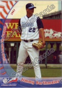 2007 Texas League Top Prospect Jimmy Barthmaier