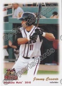 2010 Modesto Nuts James Jimmy Cesario
