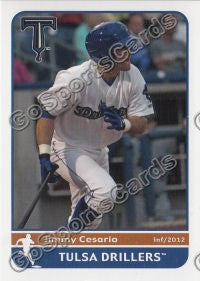 2012 Tulsa Drillers Jimmy Cesario