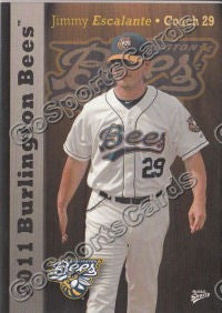 2011 Burlington Bees Jimmy Escalante