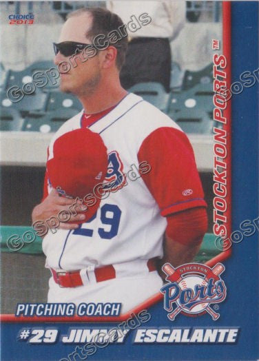 2013 Stockton Ports Jimmy Escalante