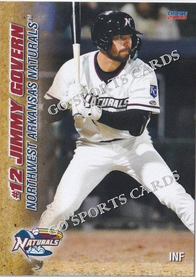 2023 Northwest Arkansas Naturals Jimmy Govern