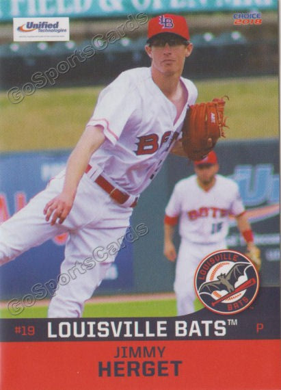 2018 Louisville Bats Jimmy Herget