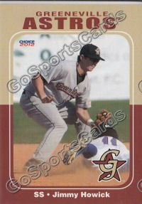 2012 Greeneville Astros Jimmy Howick