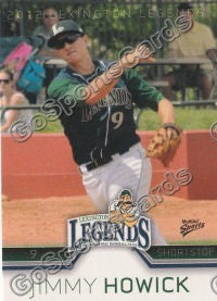 2012 Lexington Legends Jimmy Howick