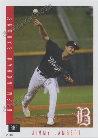 2019 Birmingham Barons Jimmy Lambert