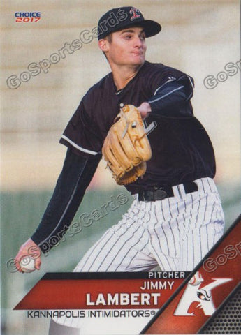2017 Kannapolis Intimidators Jimmy Lambert