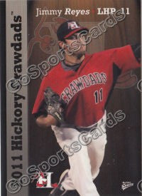 2011 Hickory Crawdads Jimmy Reyes