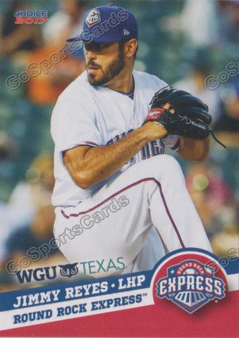 2017 Round Rock Express Jimmy Reyes