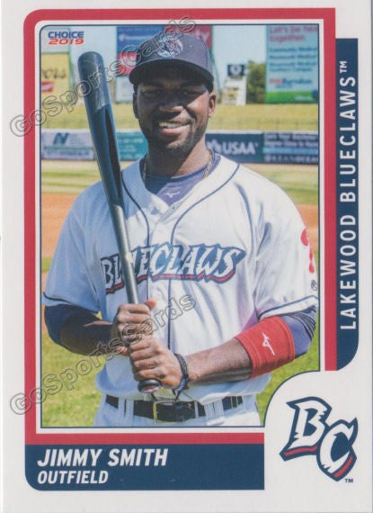 2019 Lakewood BlueClaws Jimmy Smith