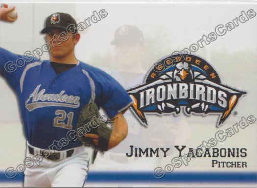 2013 Aberdeen Ironbirds Jimmy Yacabonis