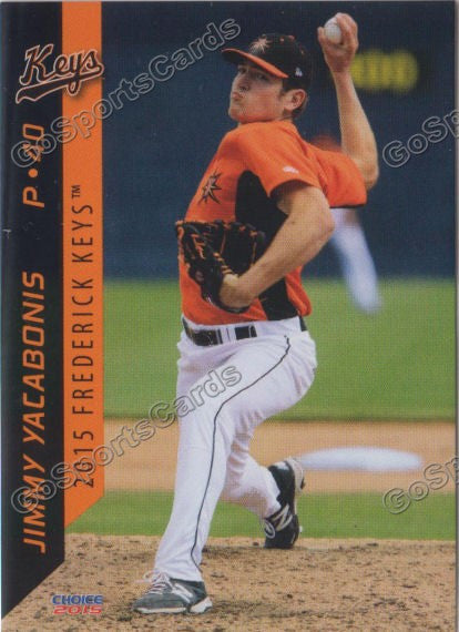 2015 Frederick Keys Jimmy Yacabonis