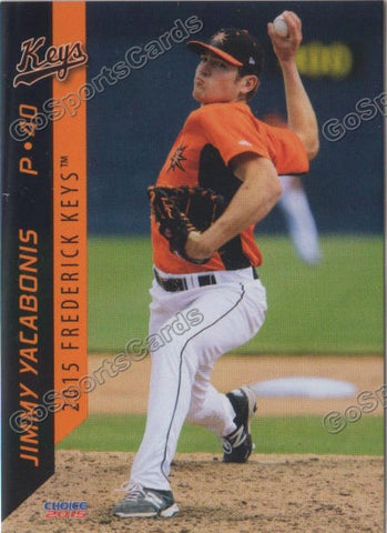 2015 Frederick Keys Jimmy Yacabonis
