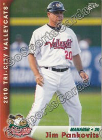 2010 Tri City ValleyCats Jim Pankovits