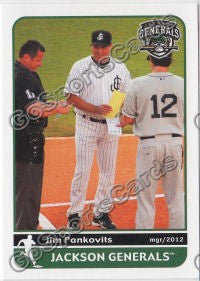 2012 Jackson Generals Jim Pankovits
