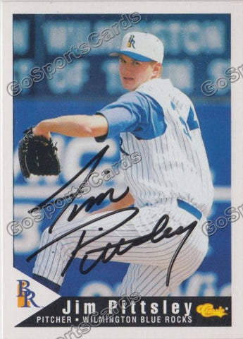 1994 Classic Wilmington Blue Rocks Jim Pittsley Autograph