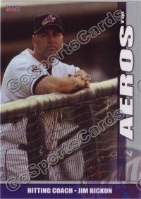 2010 Akron Aeros Jim Rickon