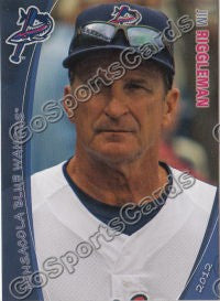 2012 Pensacola Blue Wahoos Jim Riggleman