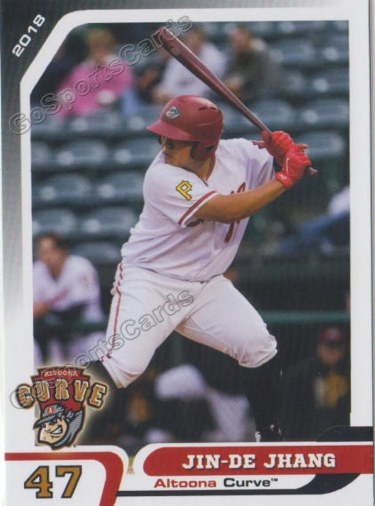 2018 Altoona Curve Jin De Jhang