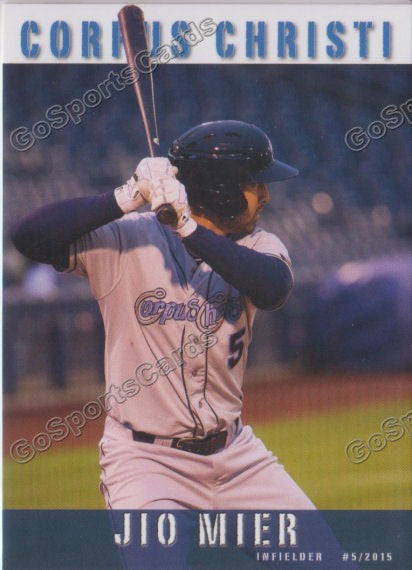 2015 Corpus Christi Hooks Jiovanni Jio Mier