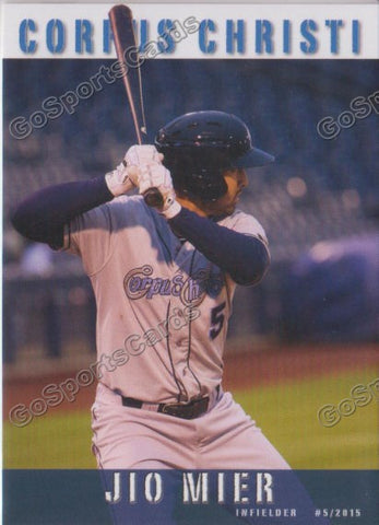2015 Corpus Christi Hooks Jiovanni Jio Mier
