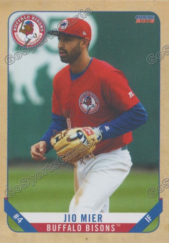 2016 Buffalo Bisons Jio Mier