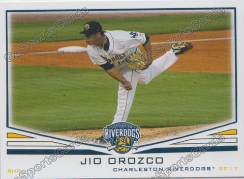 2017 Charleston RiverDogs Jio Orozco