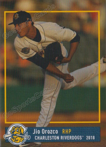 2018 Charleston RiverDogs Jio Orozco