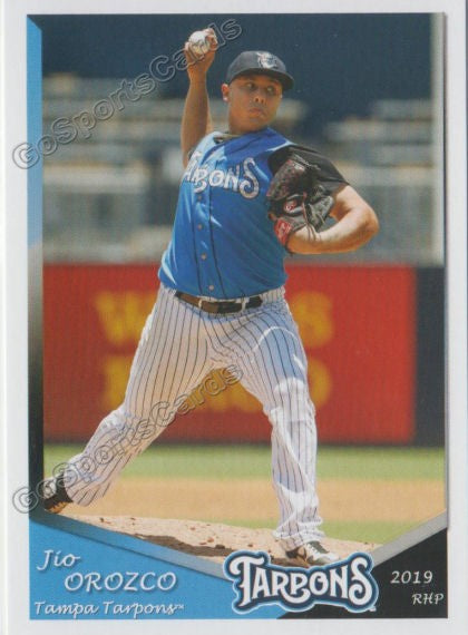 2019 Tampa Tarpons Jio Orozco