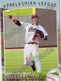 2009 Appalachian League Appy Top Prospect Jiovanni Mier