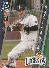 2011 Lexington Legends Jiovanni Mier