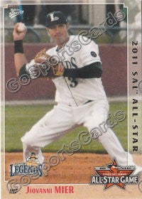 2011 South Atlantic League Southern All Star Jiovanni Mier