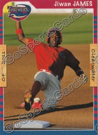 2011 Clearwater Threshers Jiwan James