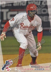 2012 Reading Phillies 2nd Jiwan James