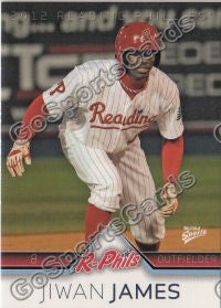 2012 Reading Phillies Jiwan James