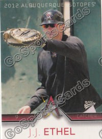 2012 Albuquerque Isotopes JJ Ethel