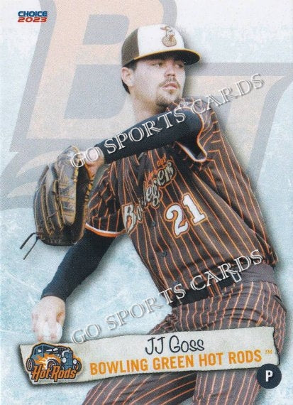 2023 Bowling Green Hot Rods JJ Goss