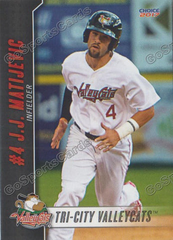 2017 Tri City ValleyCats JJ Matijevic