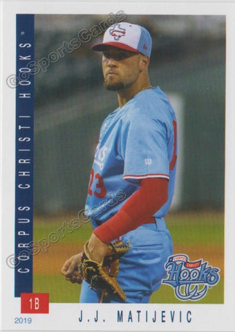 2019 Corpus Christi Hooks JJ Matijevic