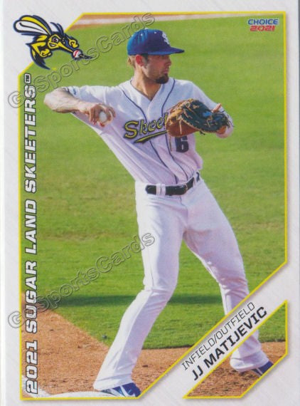 2021 Sugar Land Skeeters JJ Matijevic