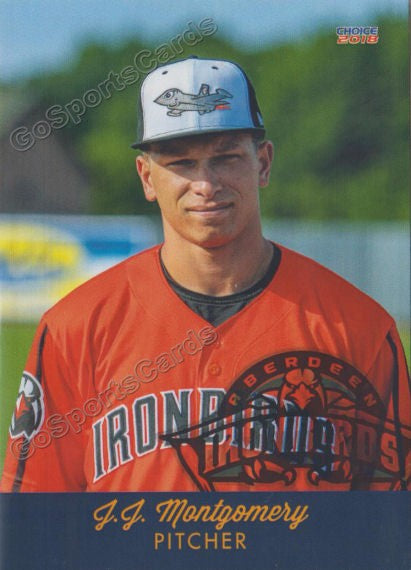 2018 Aberdeen Ironbirds JJ Montgomery