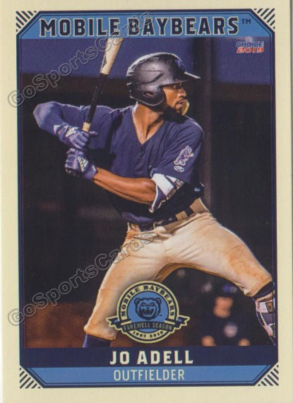 2019 Mobile Baybears Jo Adell