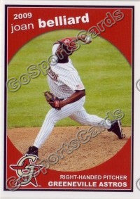 2009 Greeneville Astros Joan Belliard