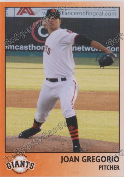 2014 San Jose Giants Joan Gregorio