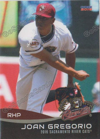 2016 Sacramento River Cats Joan Gregorio