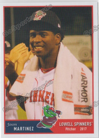 2017 Lowell Spinners Joan Martinez