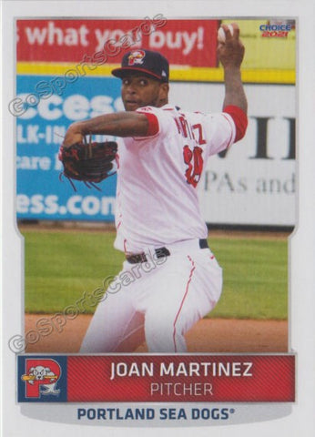 2021 Portland Sea Dogs Joan Martinez